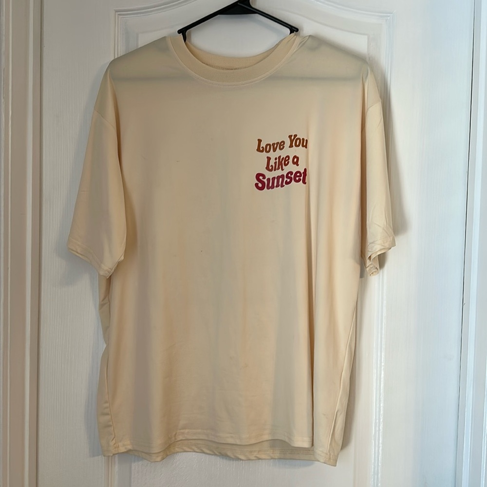 Love You Like A Sunset Women’s T-shirt - Small - Picture 1 of 2